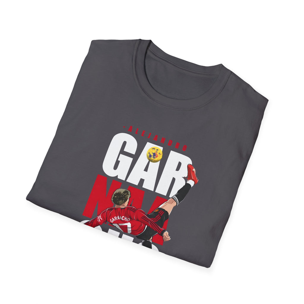 Garnacho T-Shirt with Overhead Kick Goal, United Fans Tee