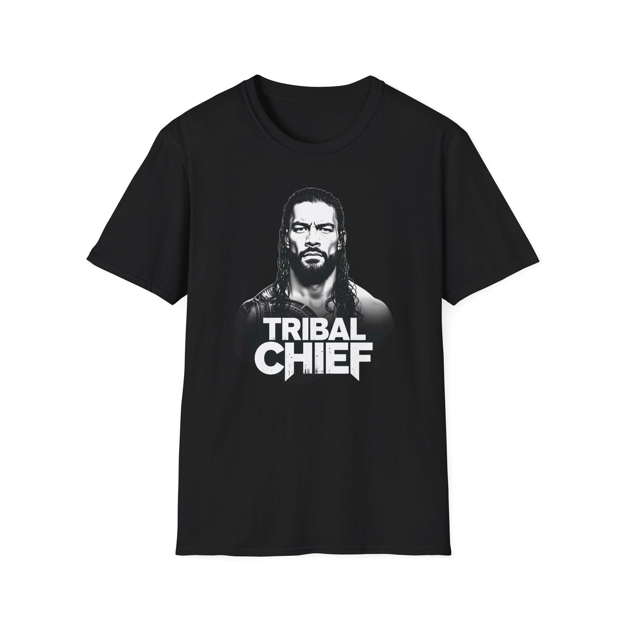 Roman Tribal Chief Reigns Wrestling Fan T-Shirt - Soft & Durable Unisex Tee
