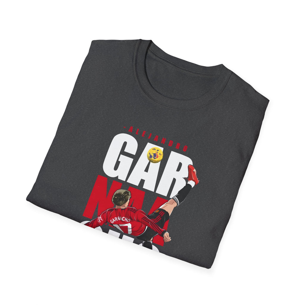 Garnacho T-Shirt with Overhead Kick Goal, United Fans Tee