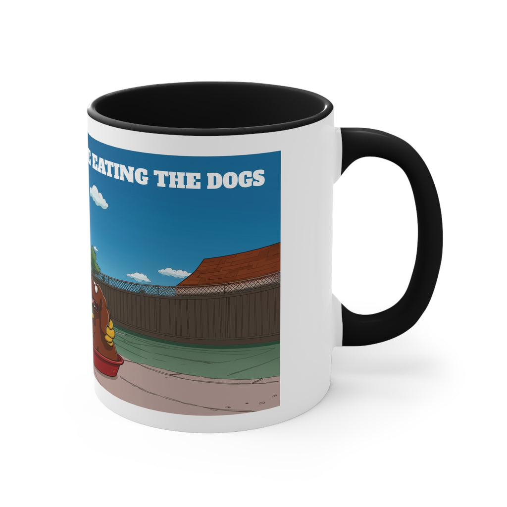 In Springfield They're Eating the Dogs Mug | Funny Trump Mug | White Elephant Gift Idea