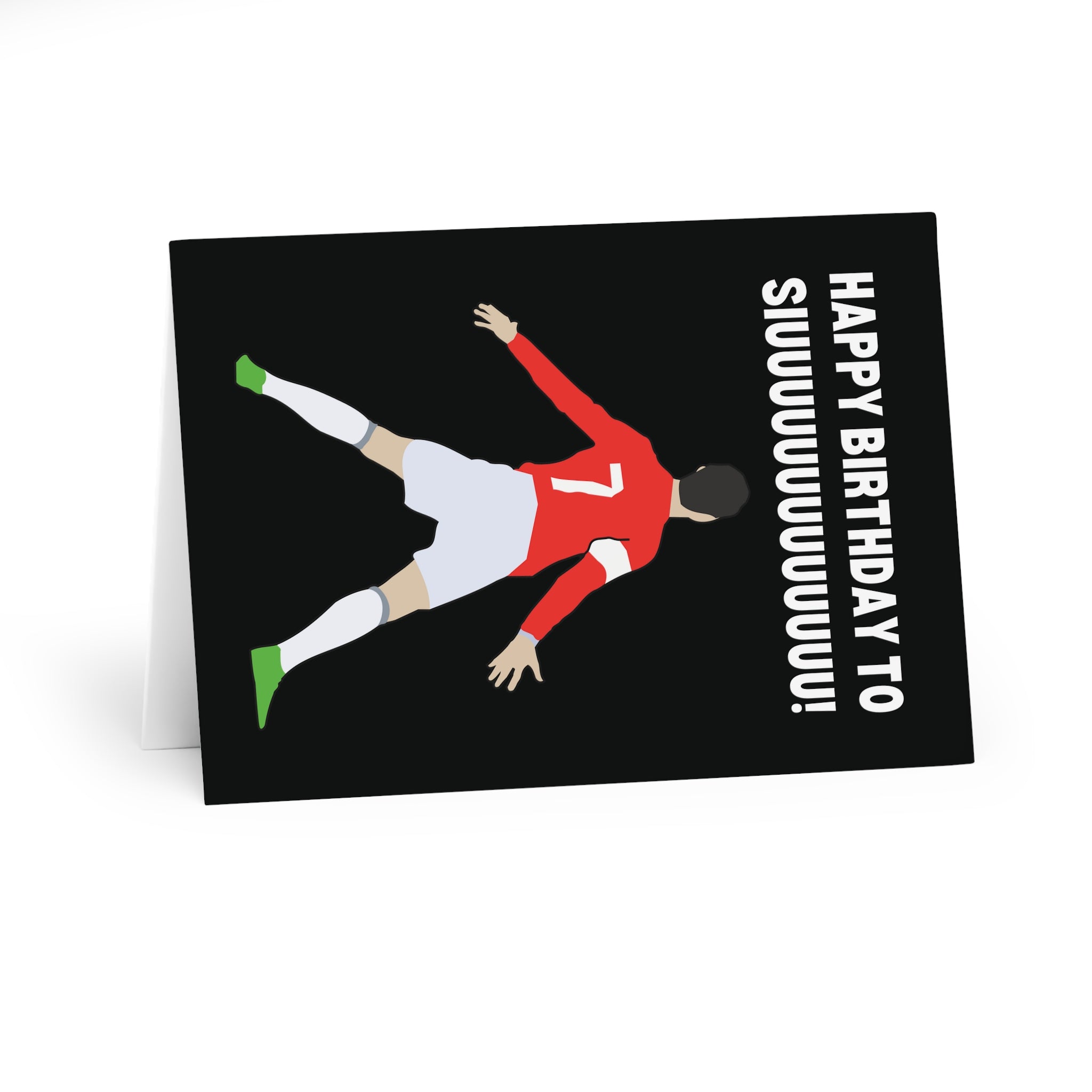 Ronaldo Birthday Card - CR7 Siuuu!