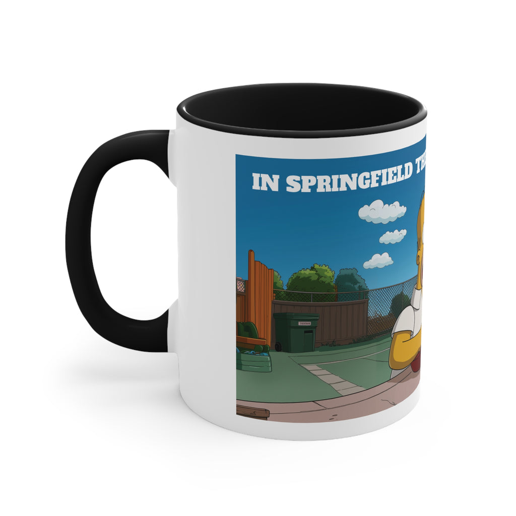 In Springfield They're Eating the Dogs Mug | Funny Trump Mug | White Elephant Gift Idea