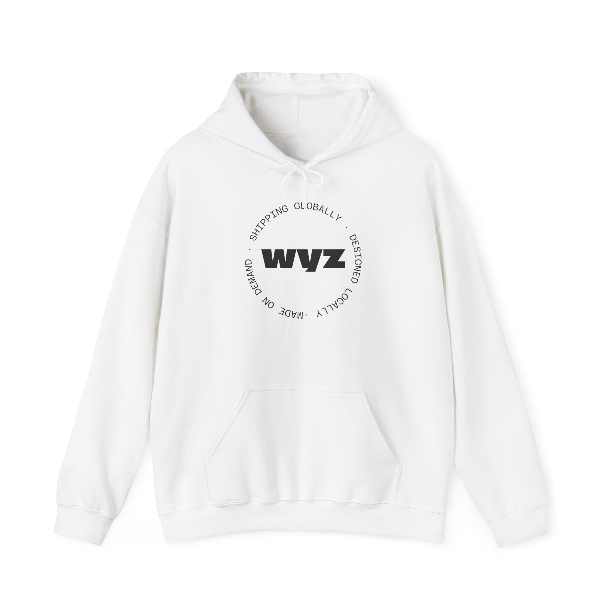Unisex Heavy Blend™ Hoodie with 'WVZ' Graphic - Perfect for Everyday Wear, Gifts, Casual Outfits, Street Style, Cozy Comfort