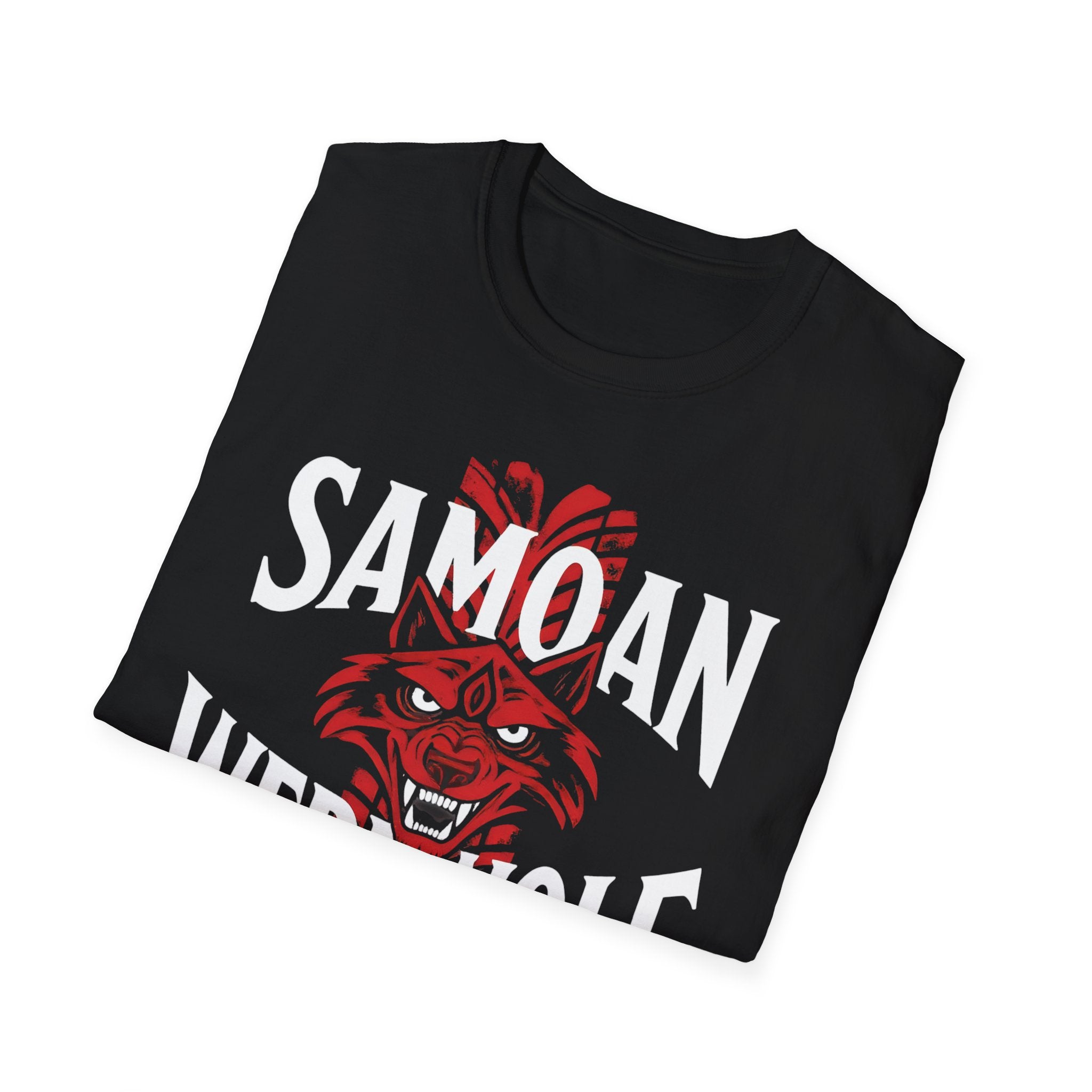 Samoan Werewolf T-Shirt, Jacob Fatu Apparel, Wrestling Fan Tee, Softstyle Shirt, Gift